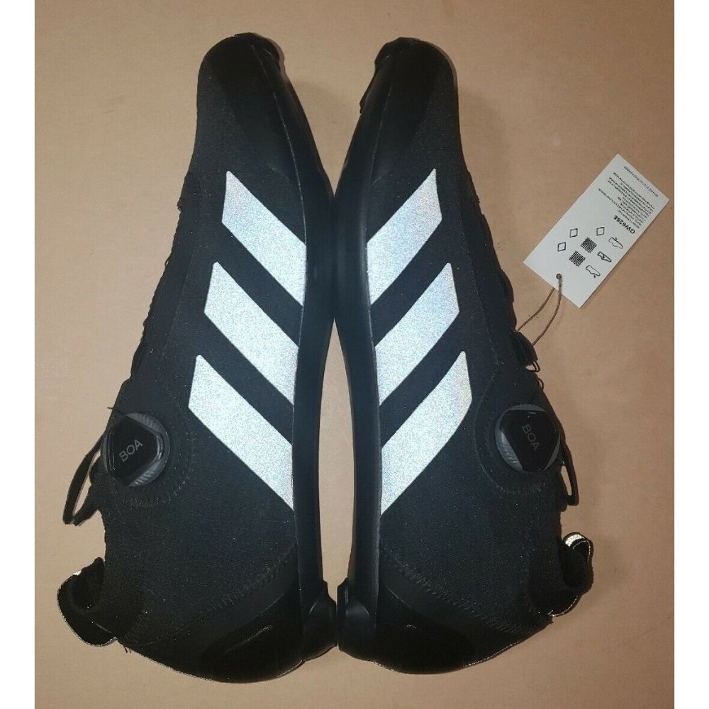 Adidas The Parley Road BOA Reflective Cycling Shoes Black Men's Size 10 GW6266 - Picture 9 of 15